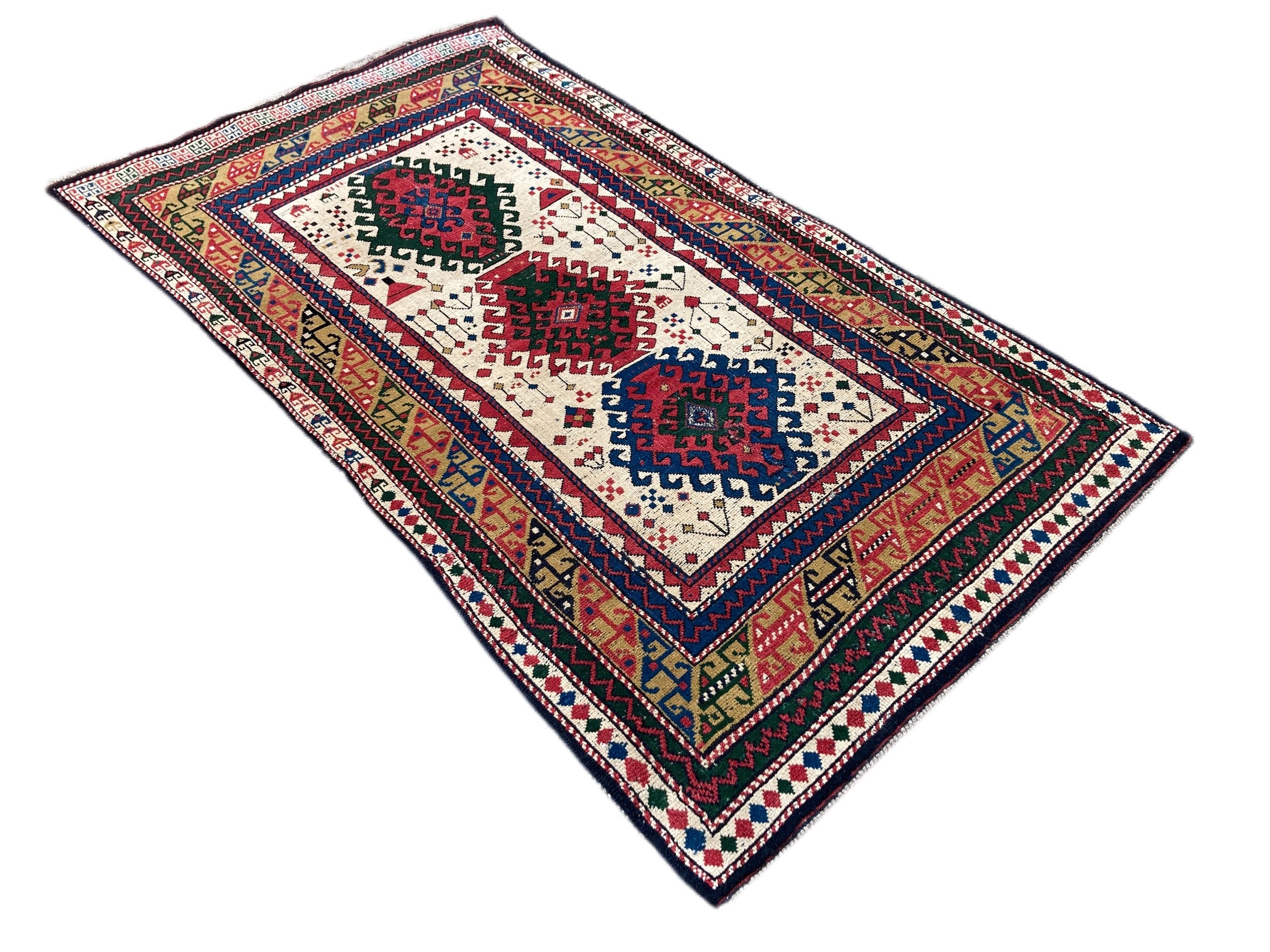 22.10.00002_2 Antique Caucasian Kazak Rug.JPG