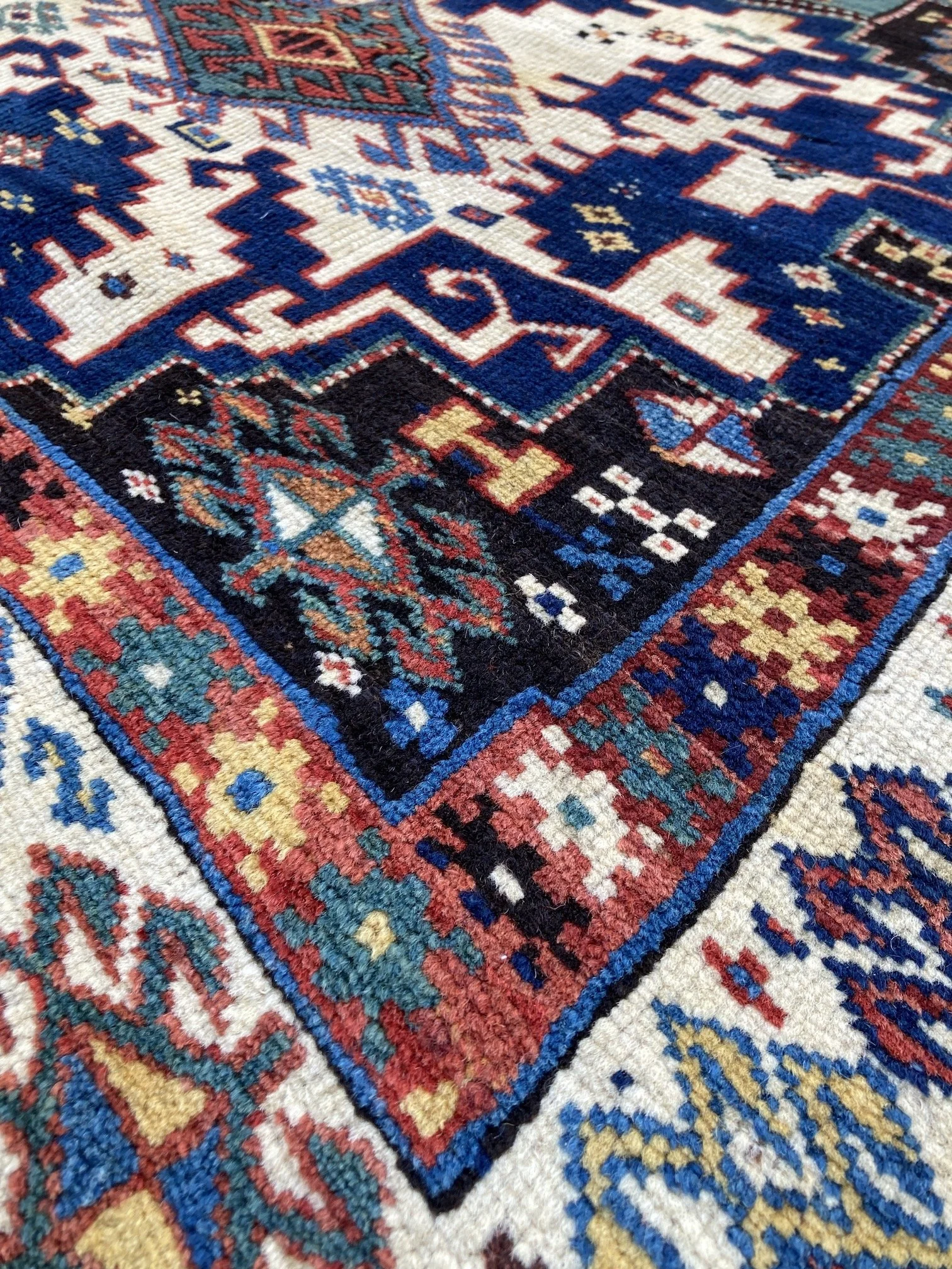 22.10.00003_6 Antique Caucasian Kazak Rug.JPG