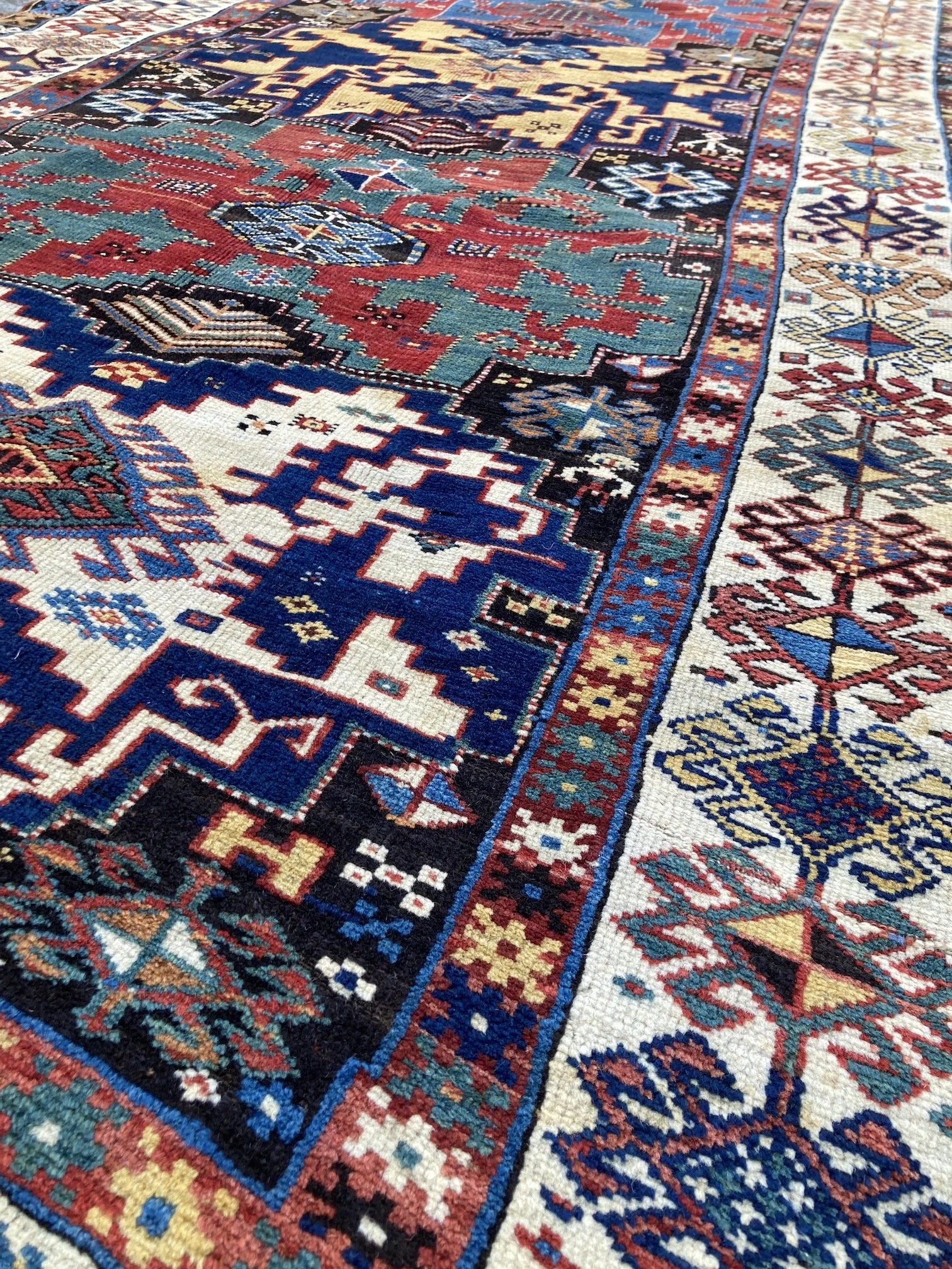 22.10.00003_5 Antique Caucasian Kazak Rug.JPG