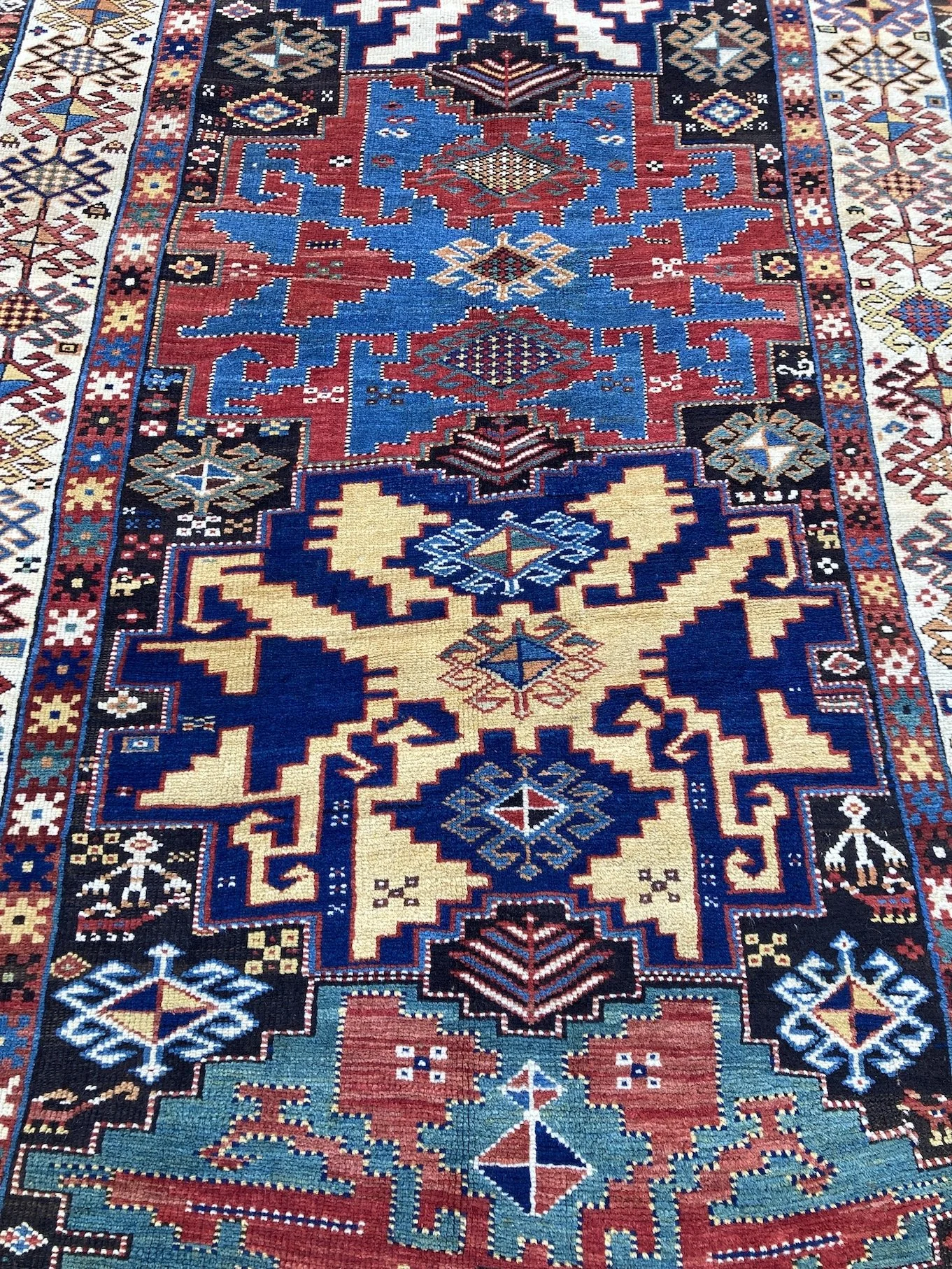 22.10.00003_4 Antique Caucasian Kazak Rug.JPG