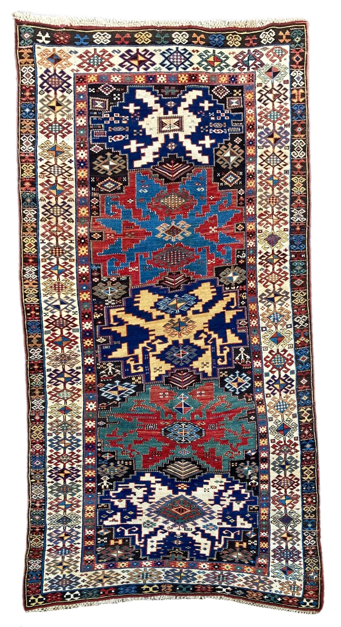 22.10.00003 Antique Caucasian Kazak Rug.JPG