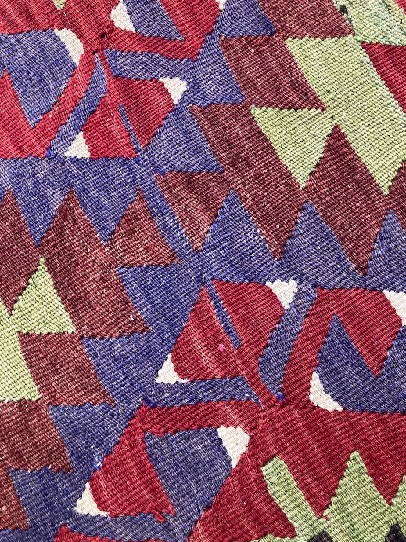 FS084_5 Kilim Covered Stool Furniture.JPG