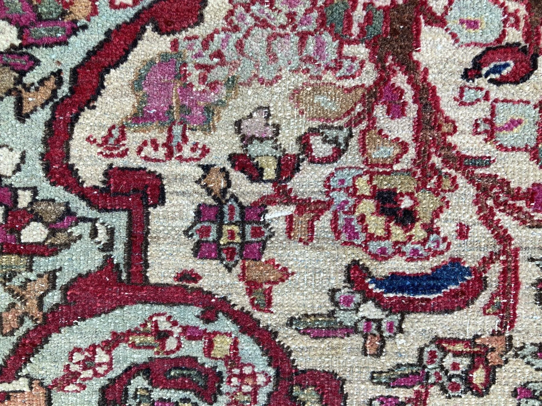 22.12.00016_13 Antique Persian Isfahan Rug.JPG