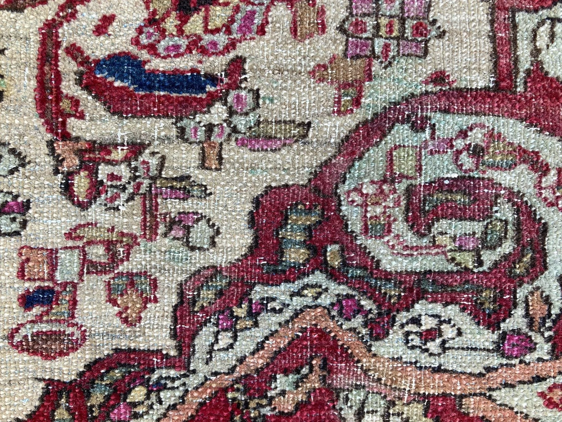 22.12.00016_12 Antique Persian Isfahan Rug.JPG