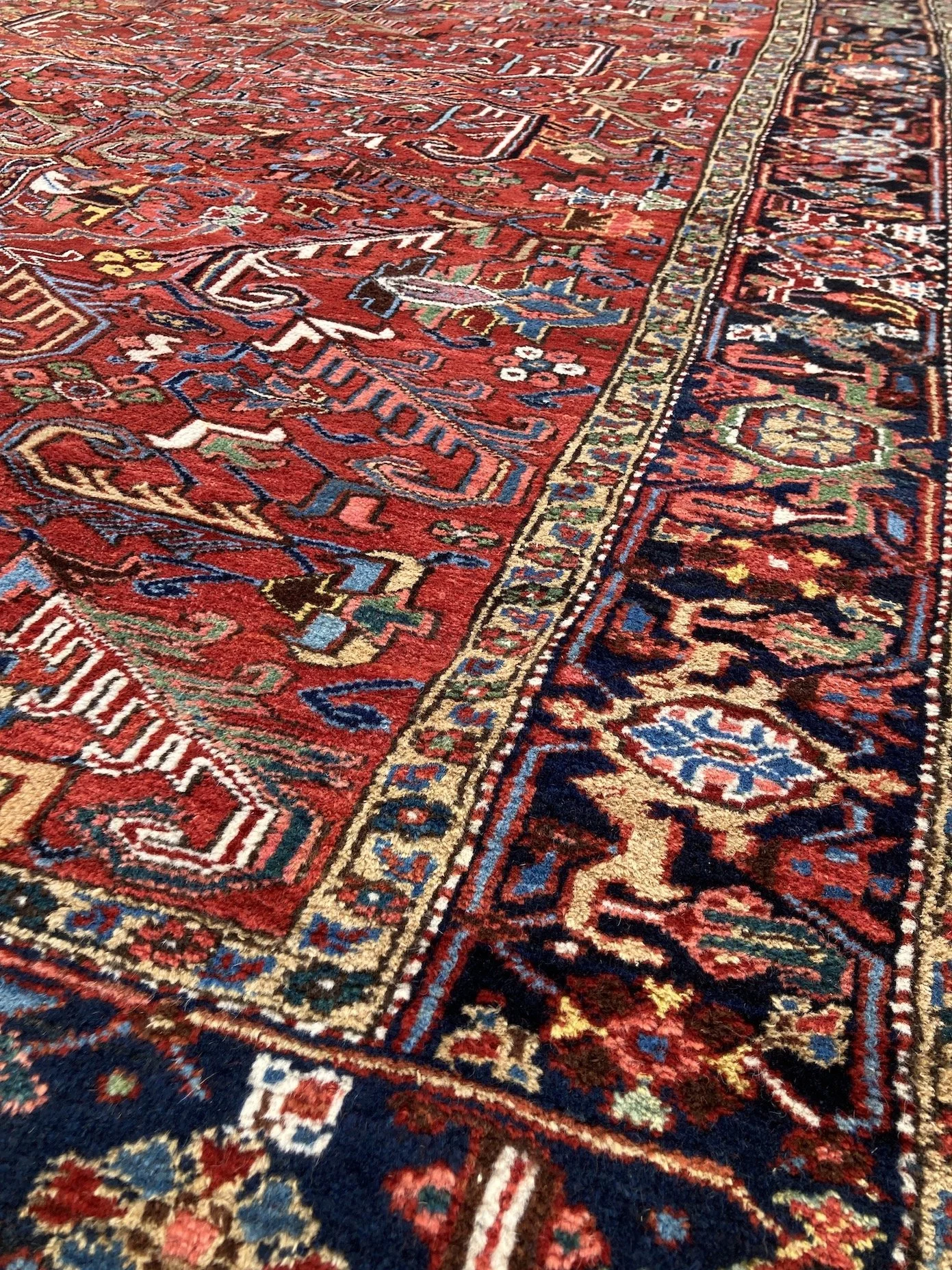22.12.00011_5 Antique Persian Heriz Carpet.JPG