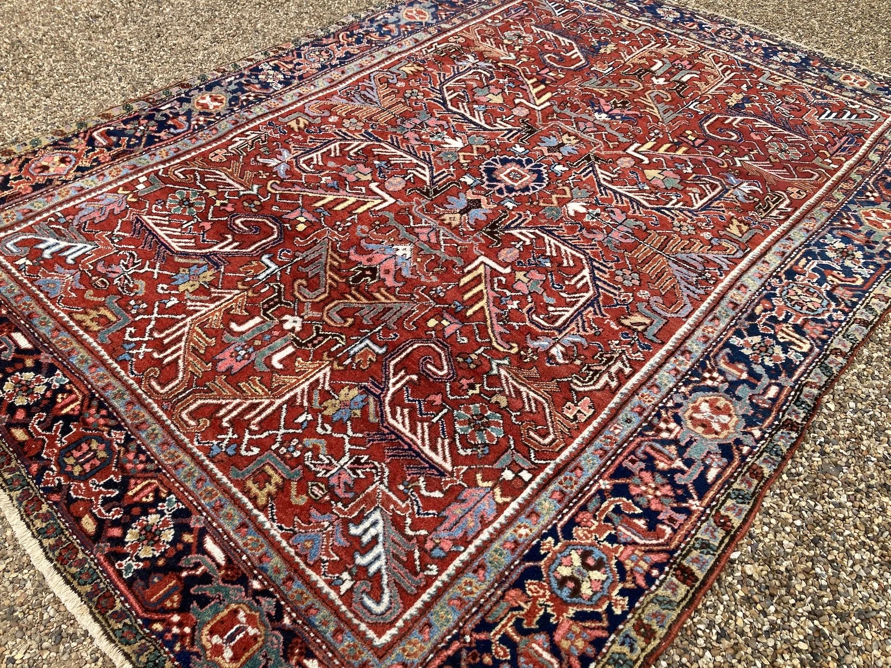 22.12.00009_11 Antique Persian Heriz Carpet.JPG