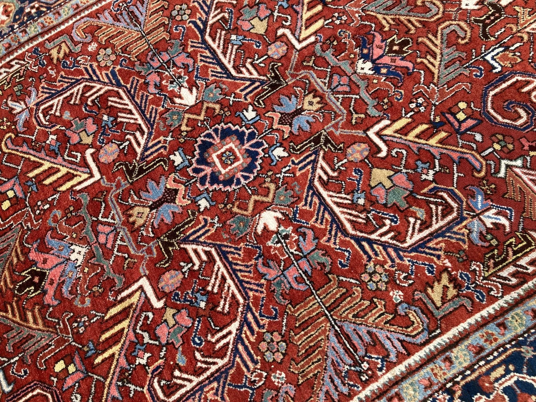 22.12.00009_7 Antique Persian Heriz Carpet.JPG