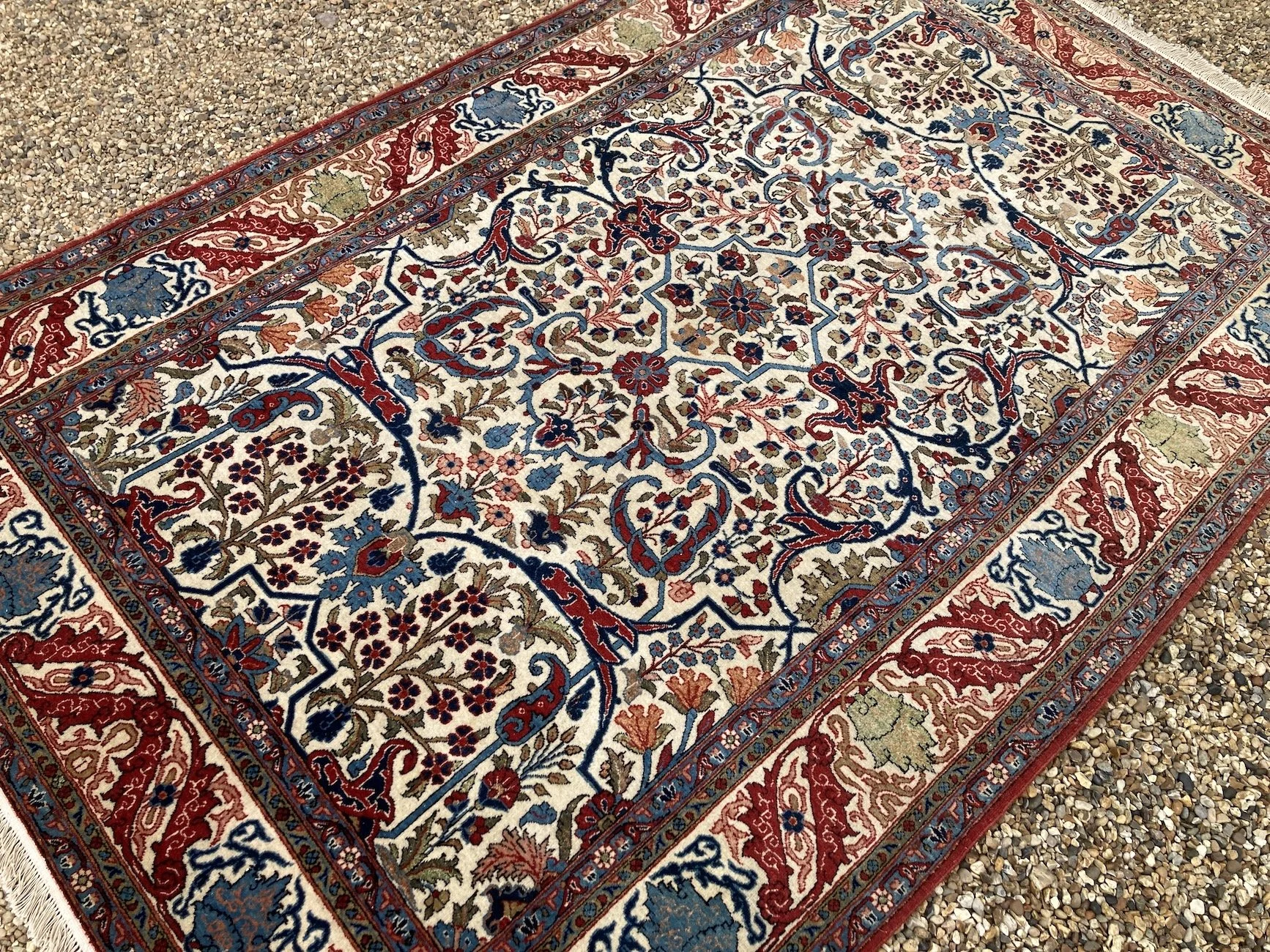 22.10.00005_10 Antique Persian Qum Rug.JPG
