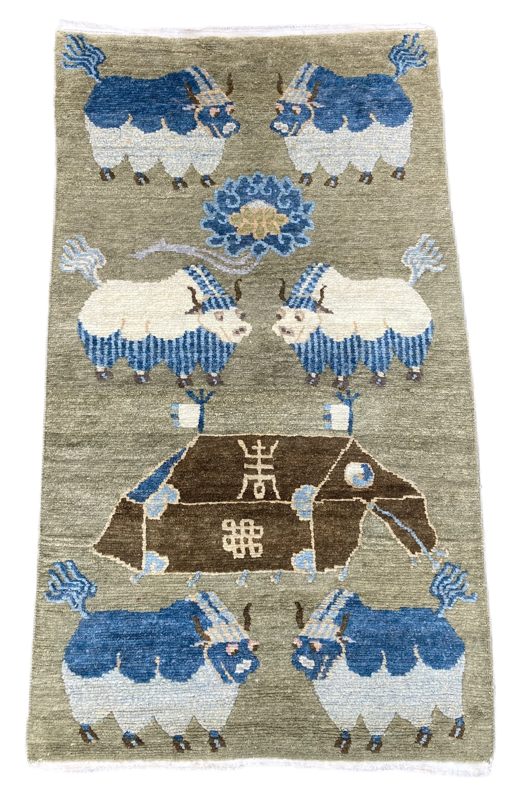 22.08.00001_1 Antique Vintage Tibetan Rug.JPG