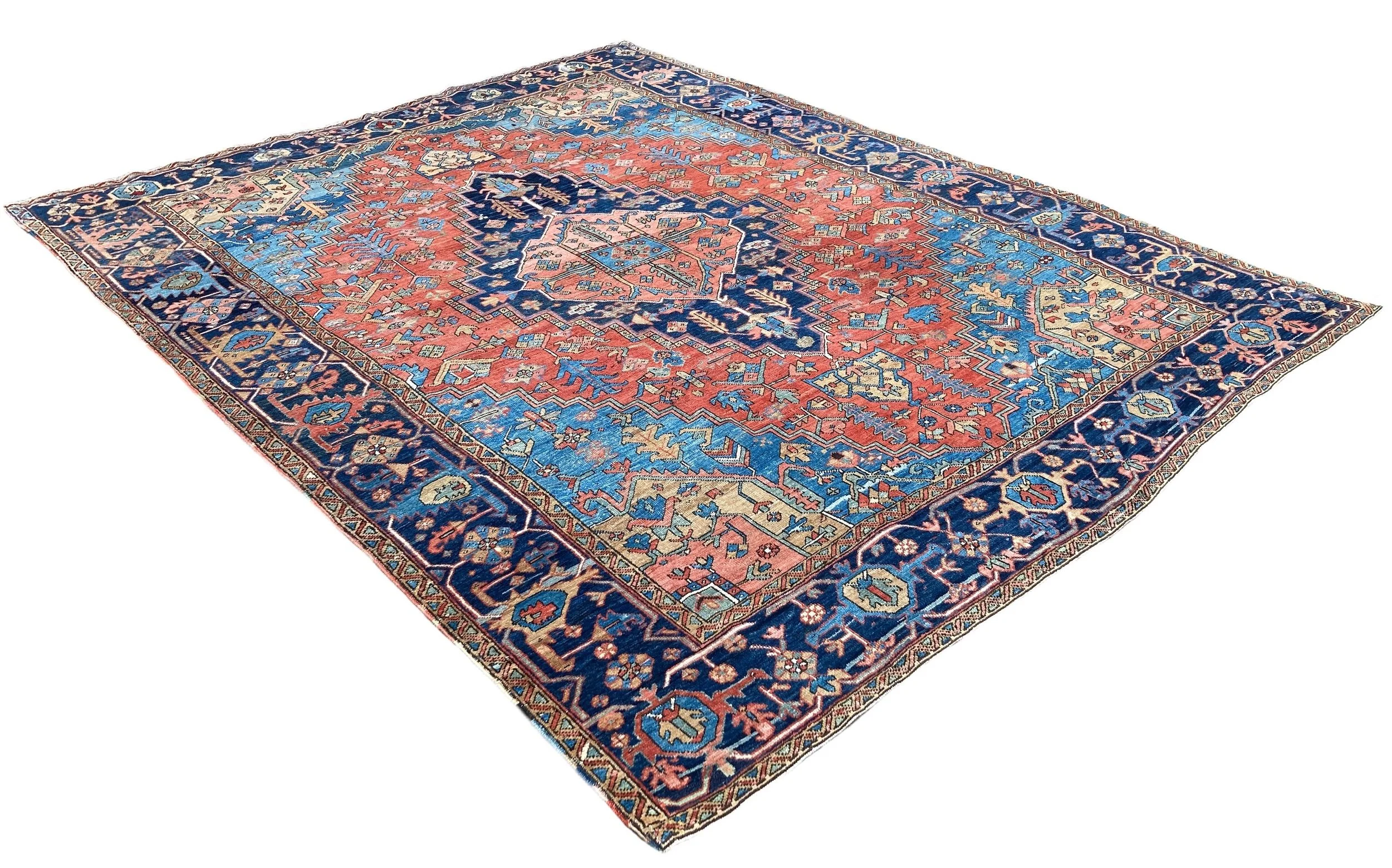 22.16.00001_2 Antique Persian Heriz Carpet.JPG