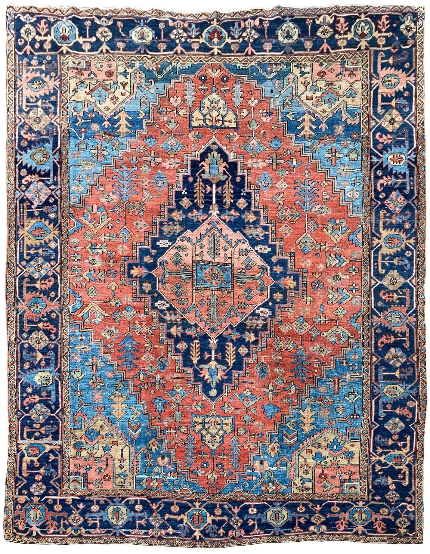 22.16.00001 Antique Persian Heriz Carpet.JPG