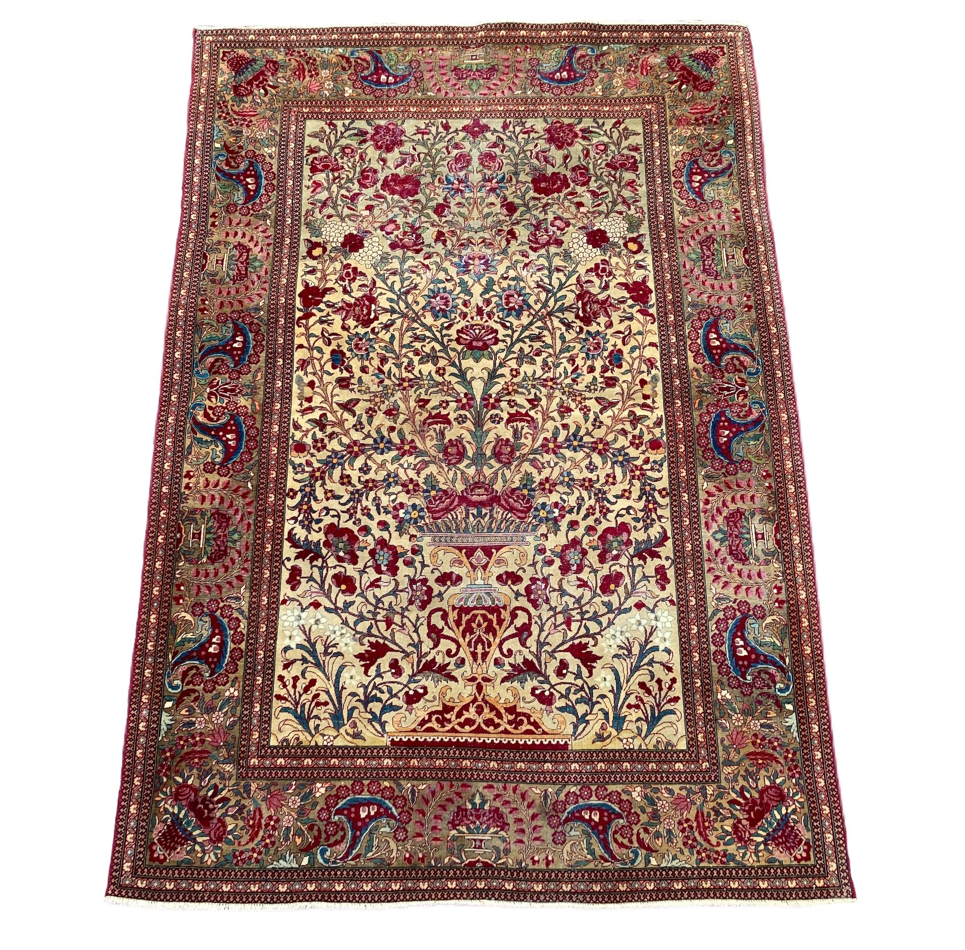 Antique Isfahan Rug