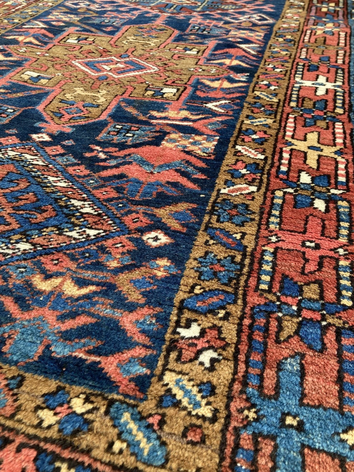22.19.00002_5 Antique Persian Heriz Runner.JPG