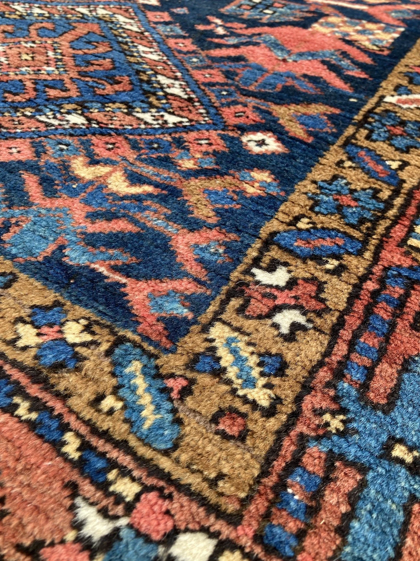 22.19.00002_6 Antique Persian Heriz Runner.JPG