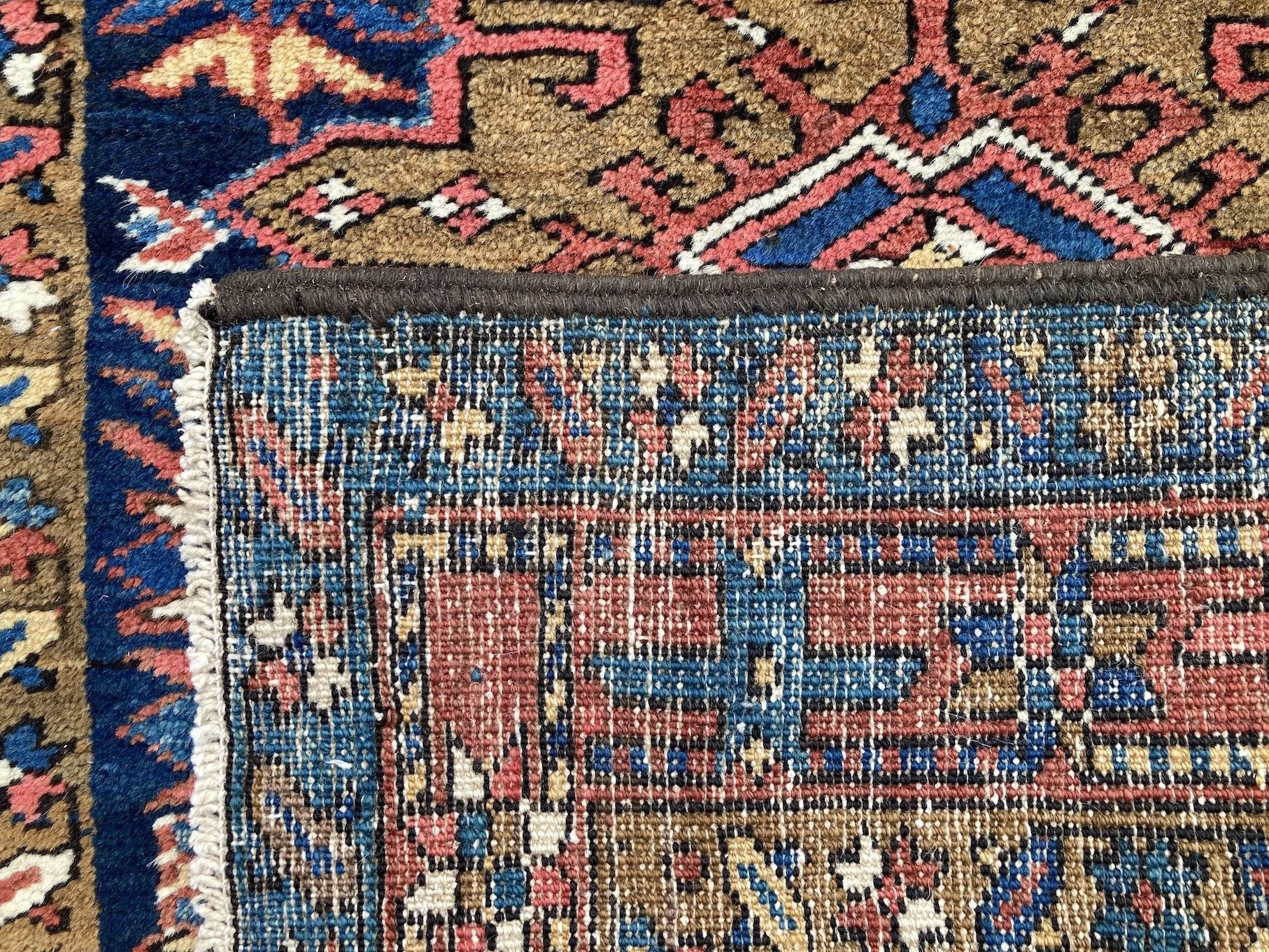 22.19.00002_11 Antique Persian Heriz Runner.JPG