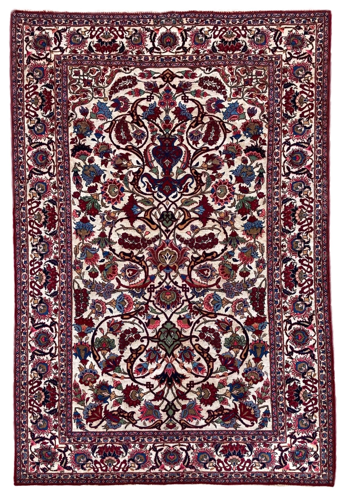 22.20.00001 Antique Persian Silk Kashan Rug.JPG