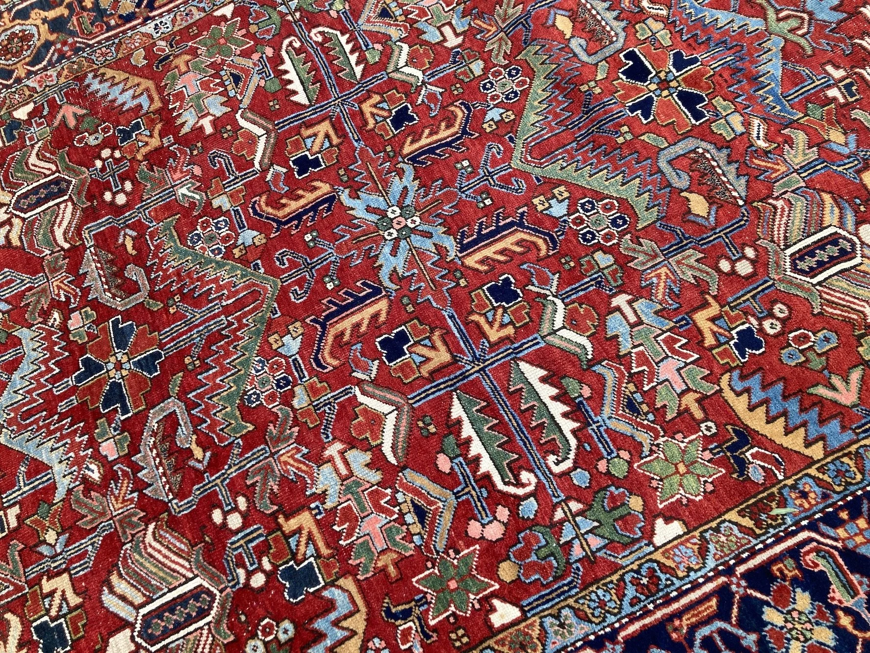 22.21.00001_7 Antique Persian Heriz Rug.JPG