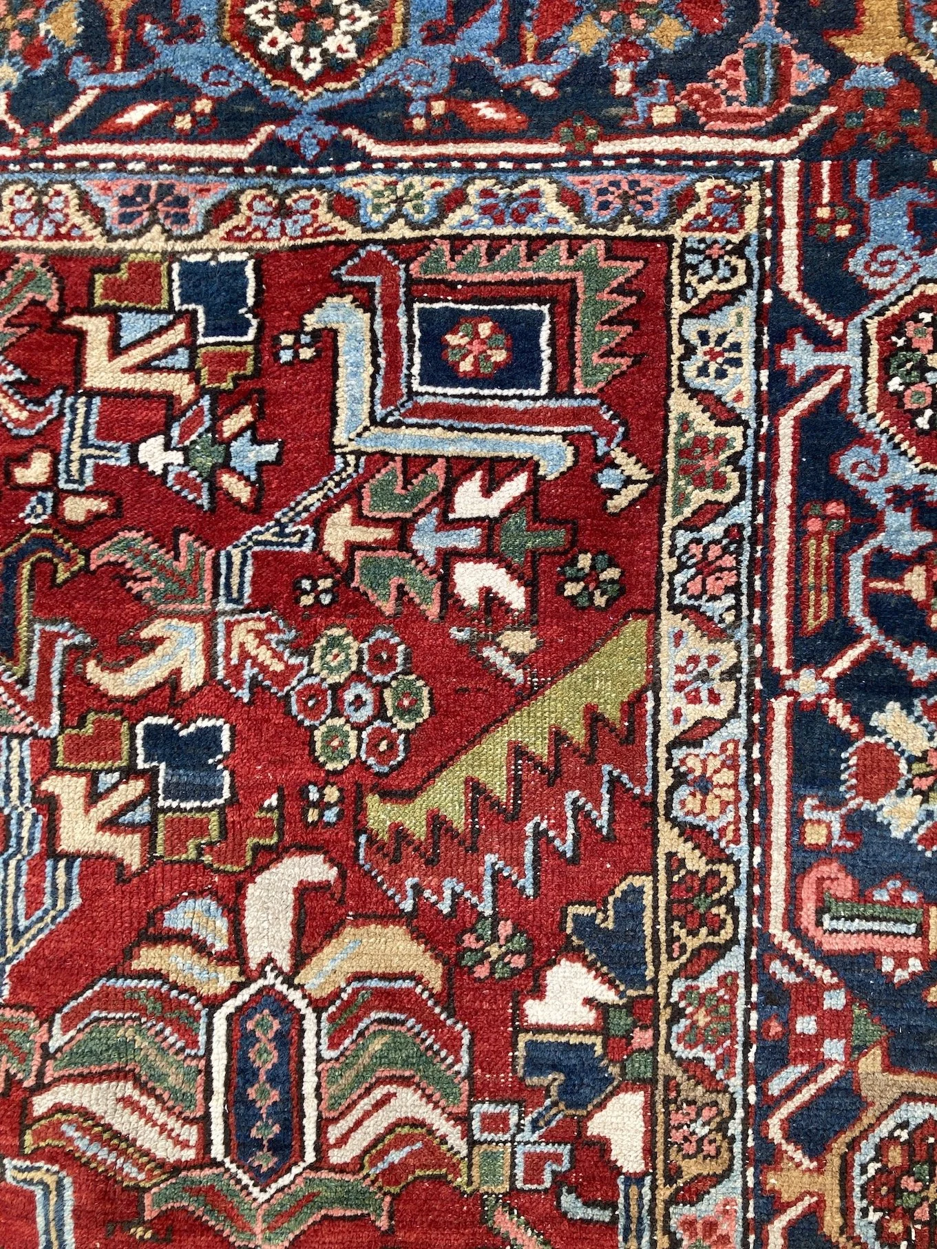 22.21.00001_10 Antique Persian Heriz Rug.JPG