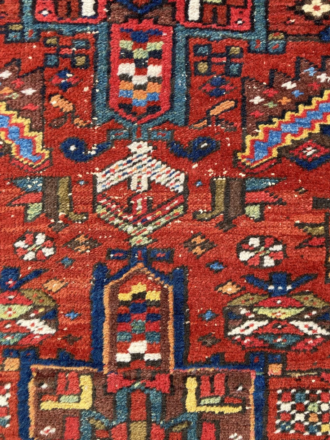 22.19.00001_14 Antique Persian Heriz Runner.JPG