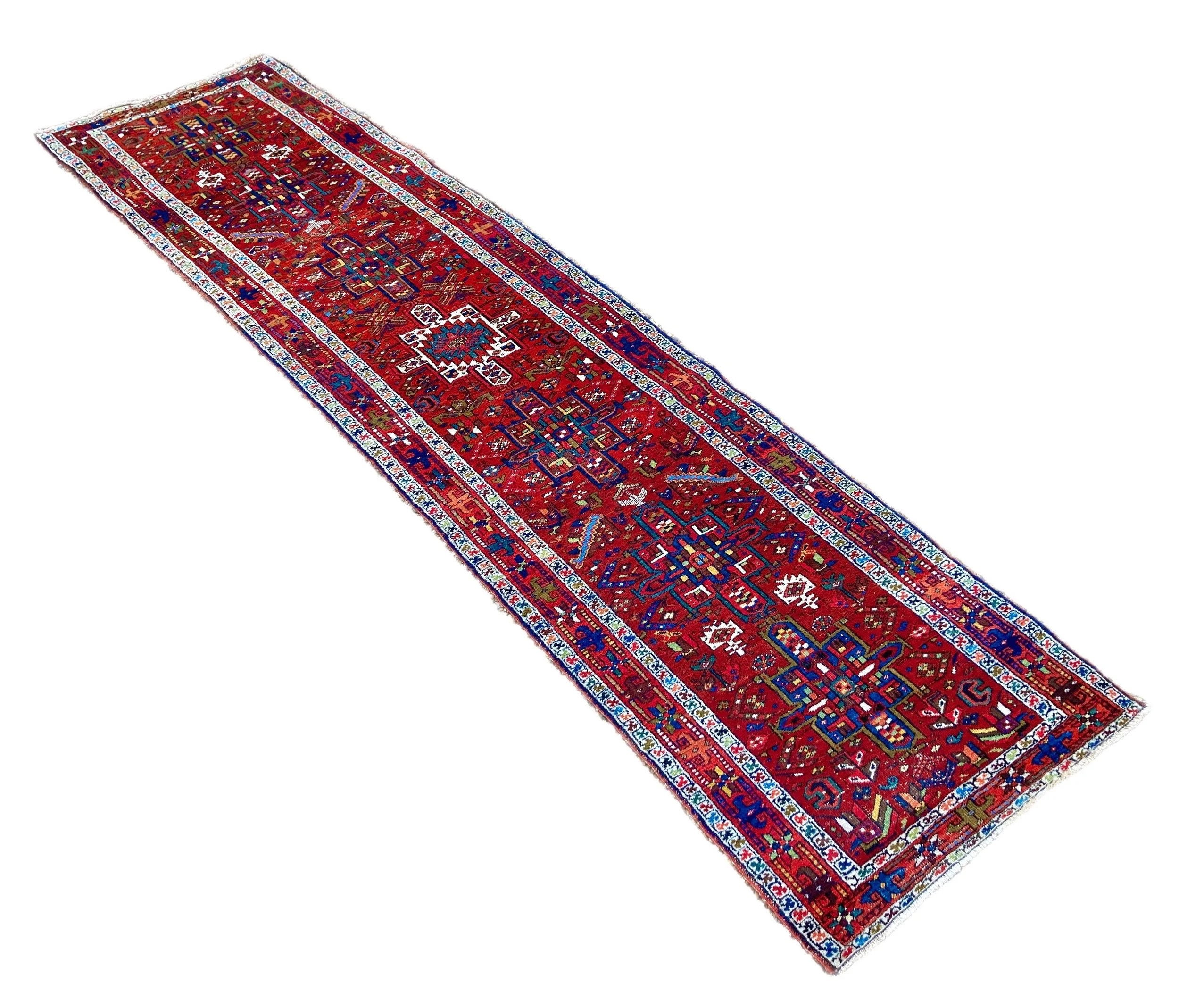 22.19.00001_2 Antique Persian Heriz Runner.JPG