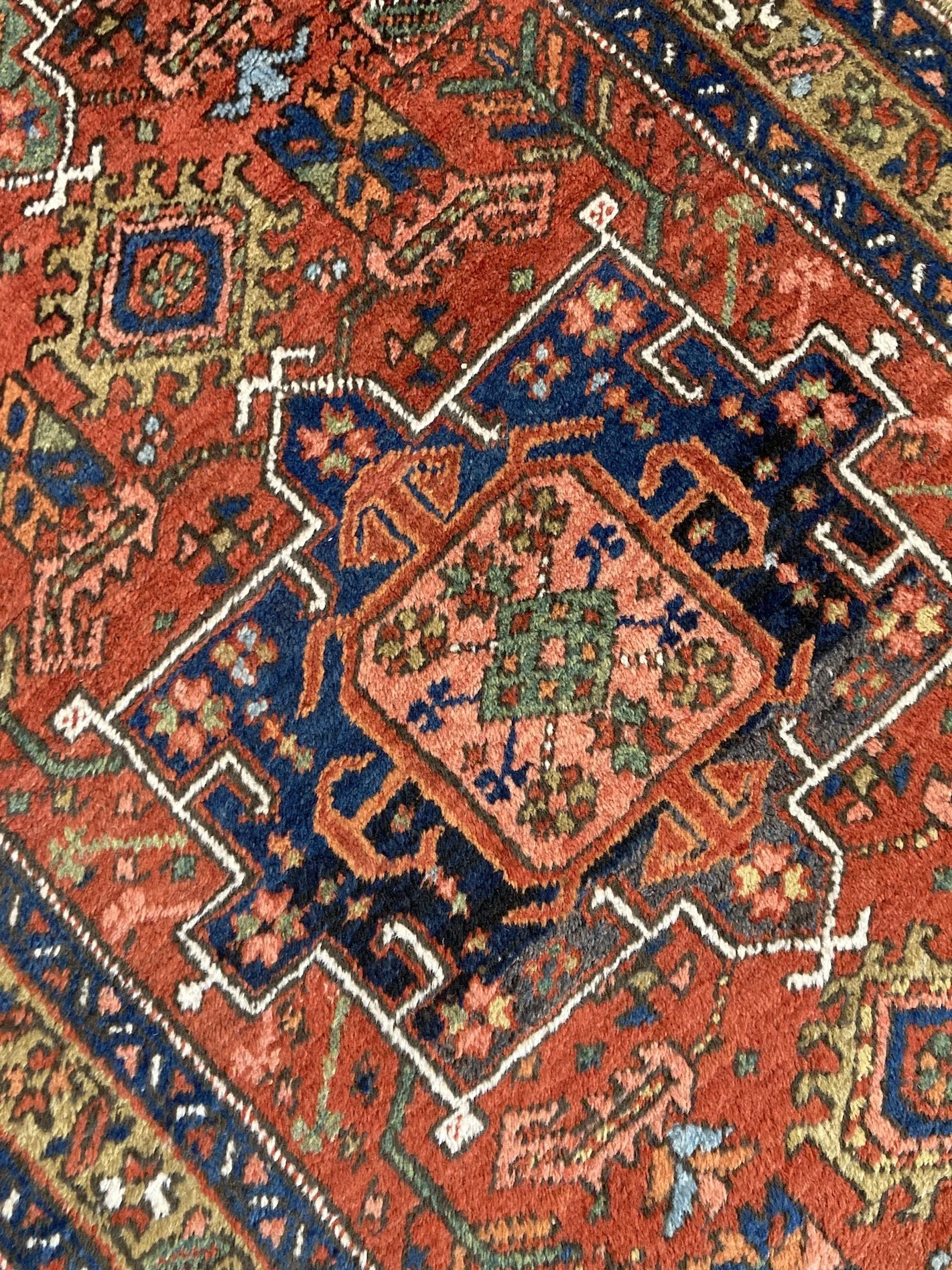 22.28.00005_7 Antique Persian Heriz Runner.JPG