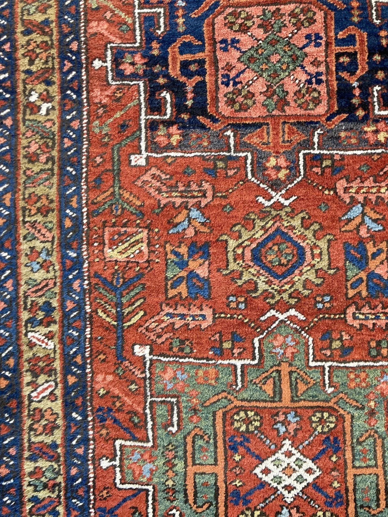 22.28.00005_9 Antique Persian Heriz Runner.JPG