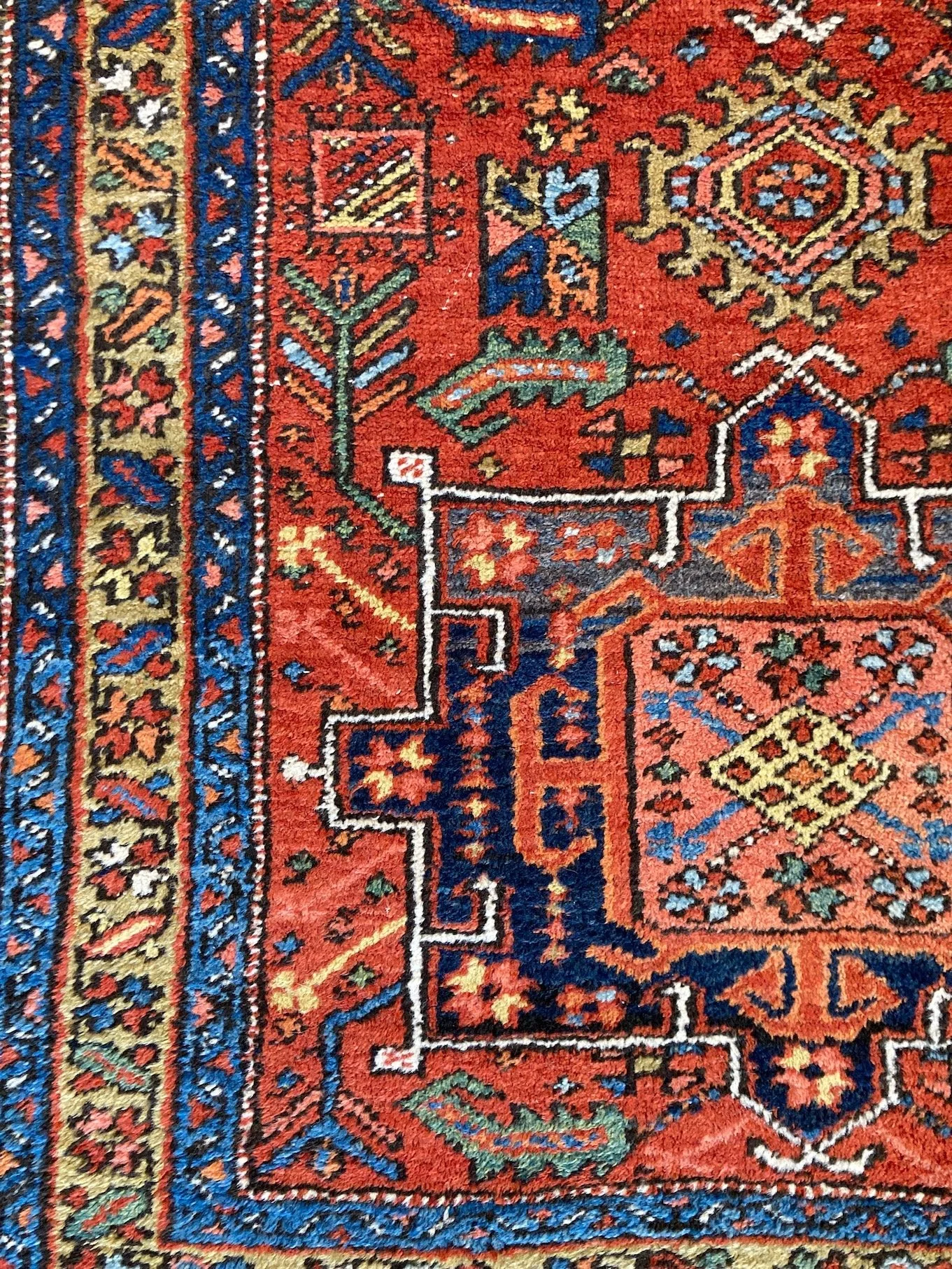 22.28.00005_3 Antique Persian Heriz Runner.JPG