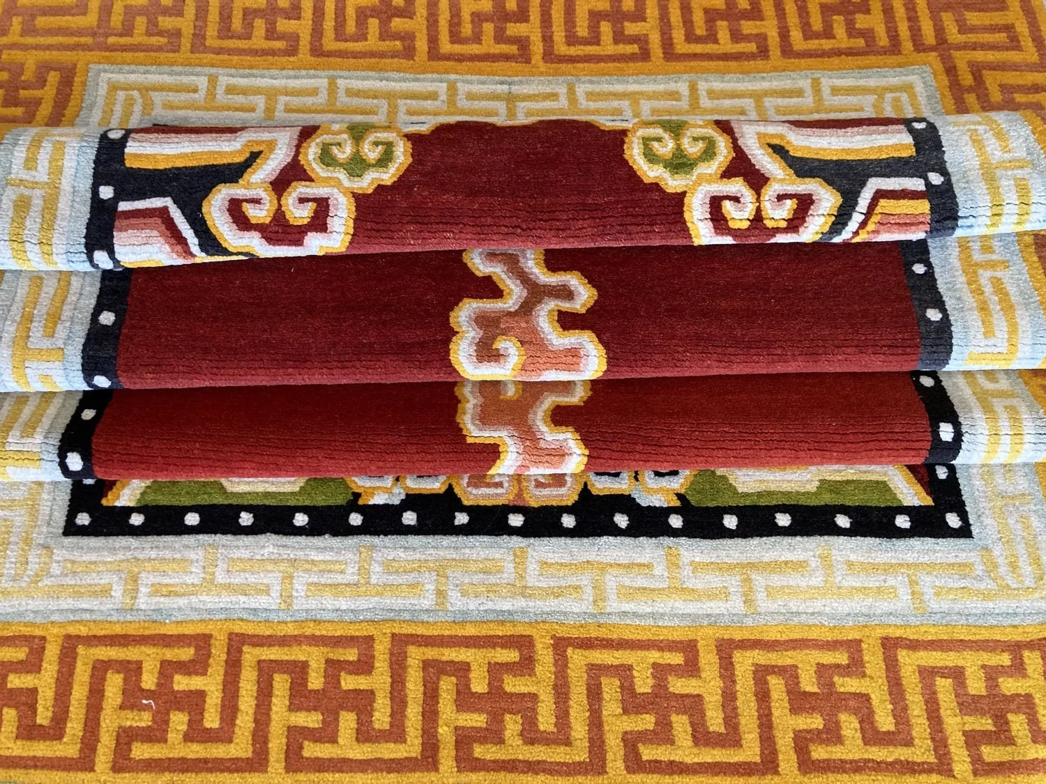Vintage Tibetan Rug 2.12m x 1.24m — Rug Addiction