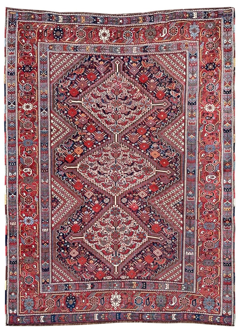 Antique Khamseh Rug — Rug Addiction
