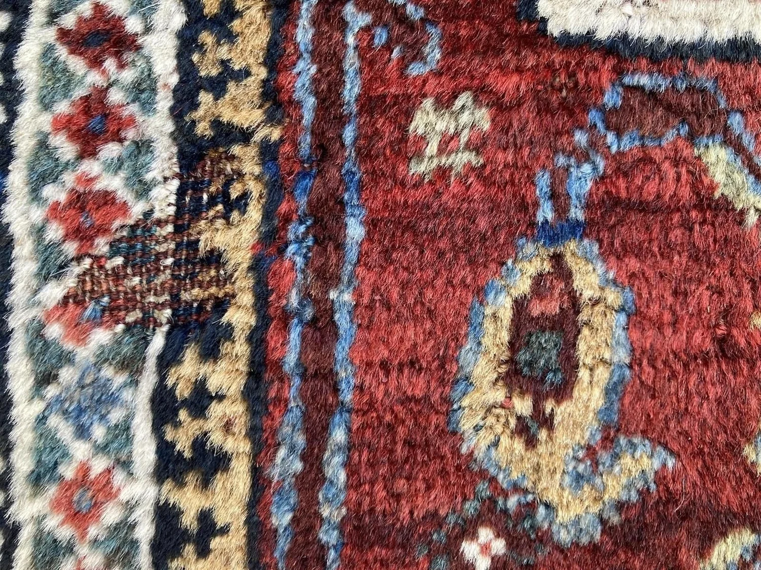 Antique Qashqai Rug 1.90m 1.57m — Rug Addiction