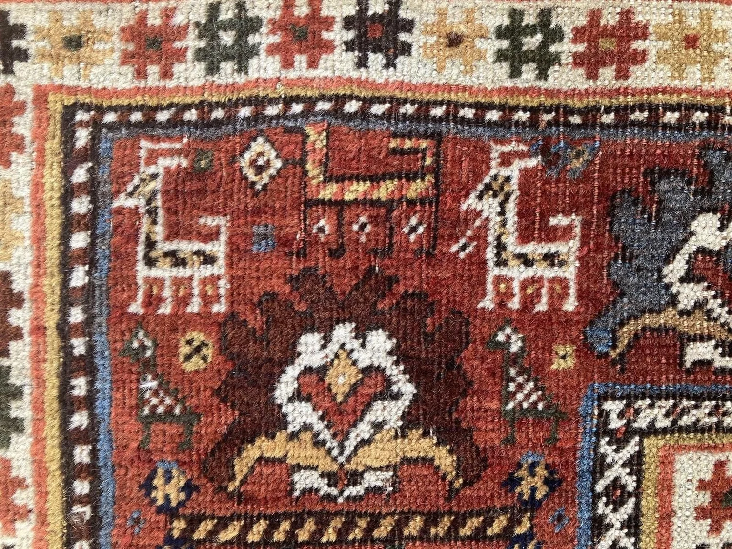 Antique Qashqai Rug 2.36m x 1.60 — Rug Addiction