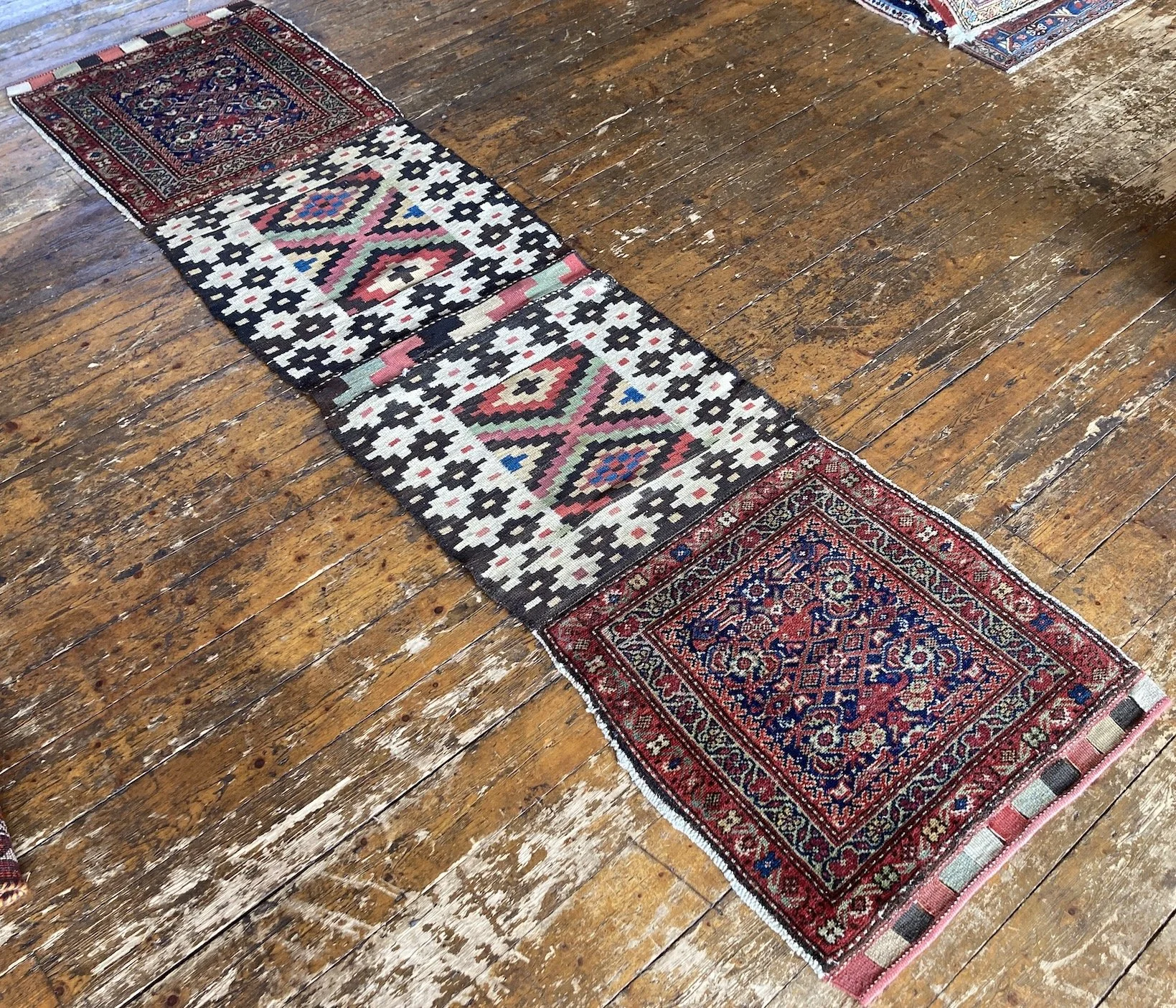 CV027_1b Antique Persian Malayer Runner.JPG