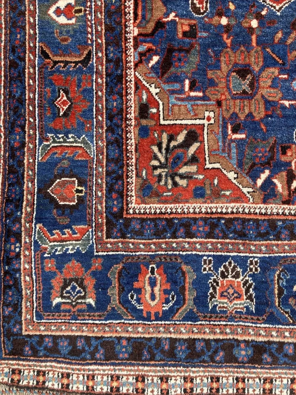 Antique Qashqai Rug 2.20m x 1.51m — Rug Addiction