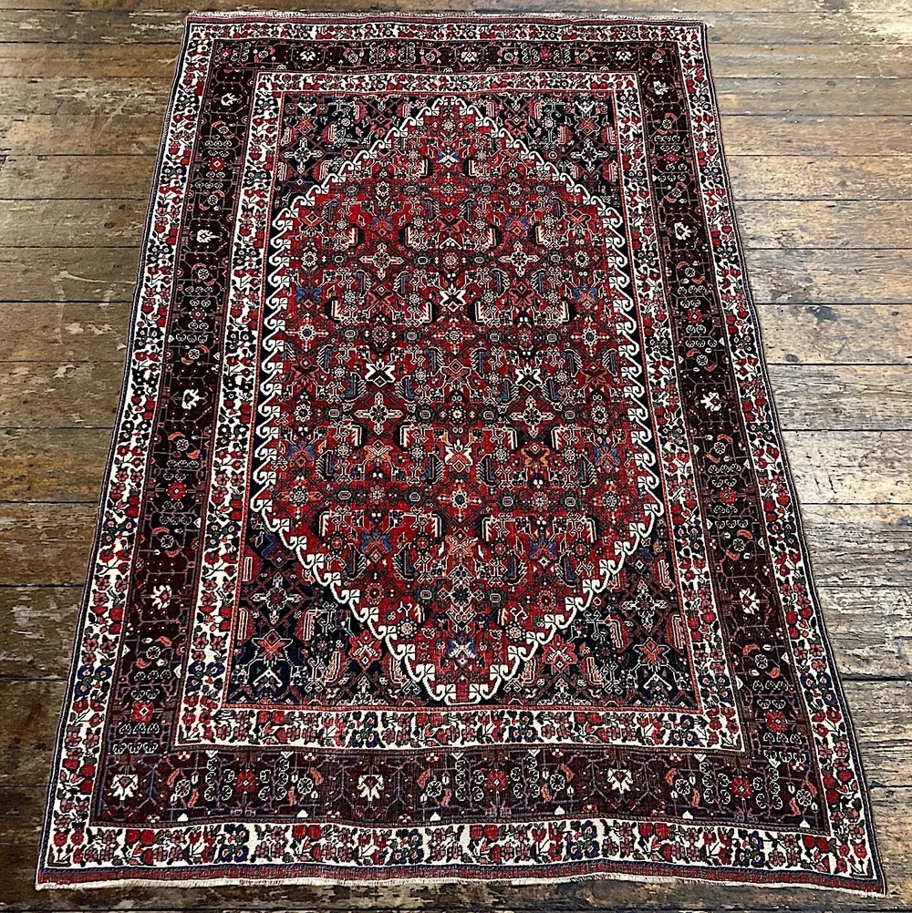 Antique Qashqai Rug 2.61m x 1.65m — Rug Addiction