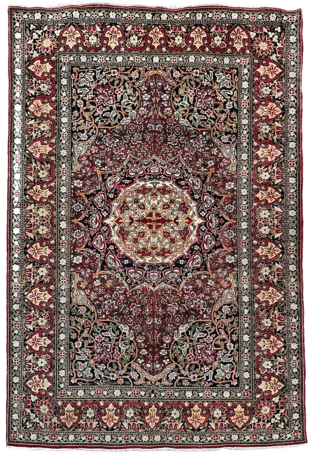 Antique Isfahan Rug