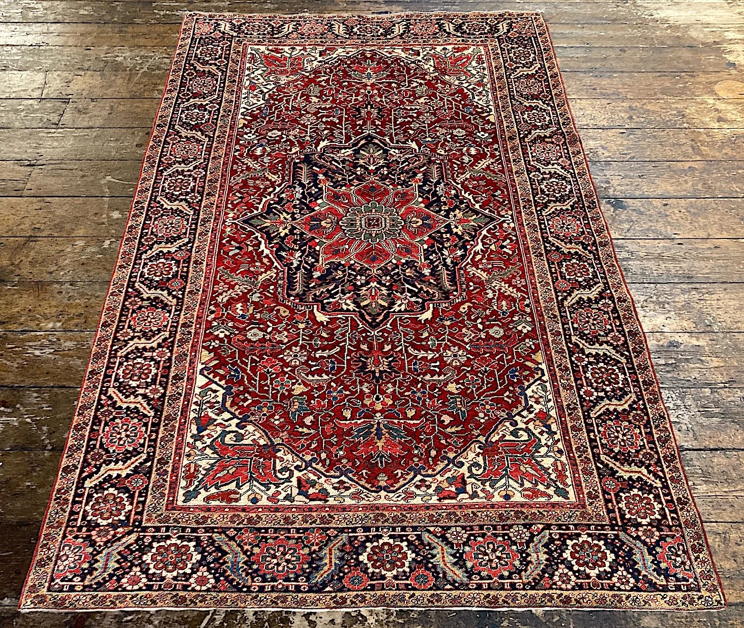 Antique Heriz Carpet