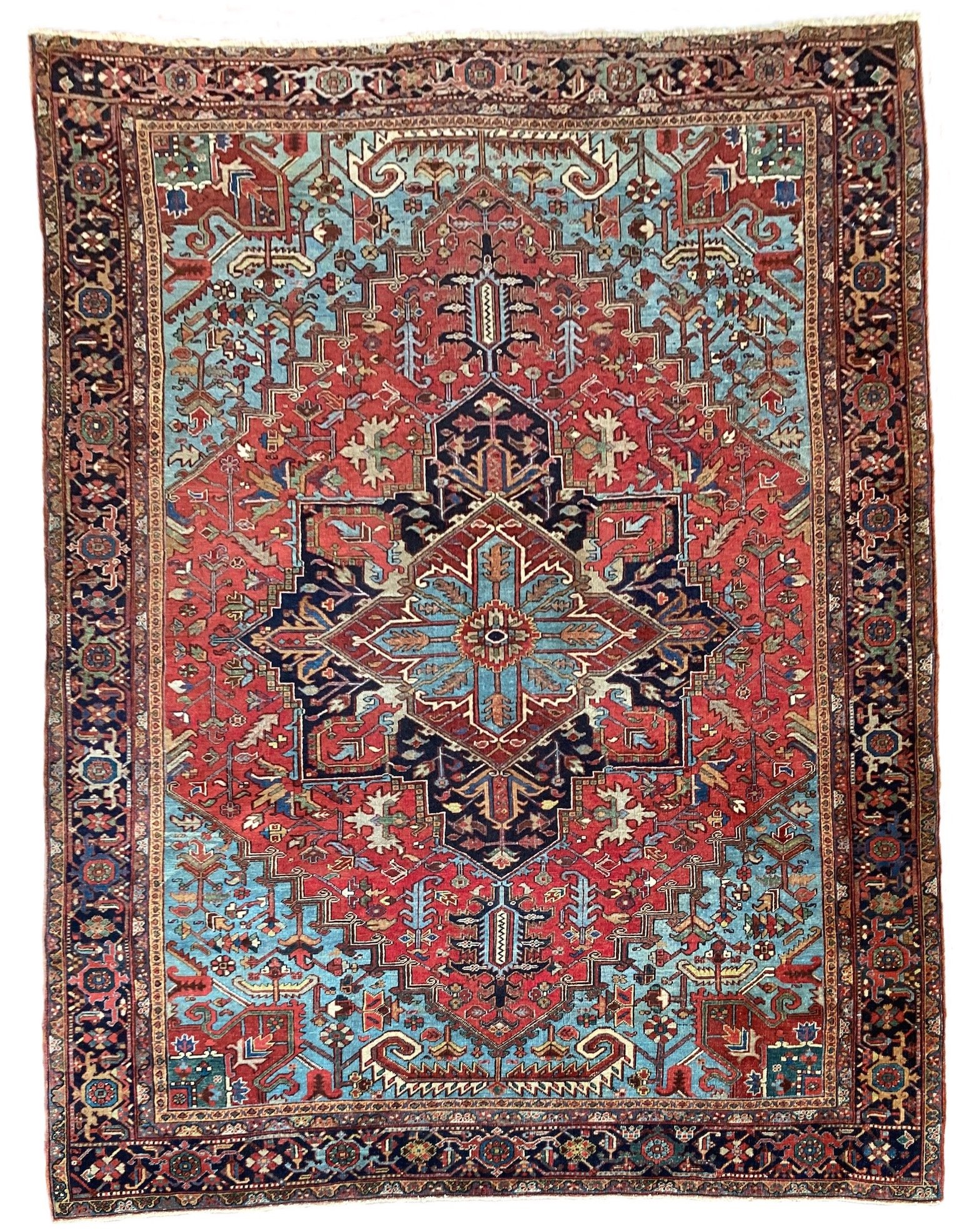 Antique Heriz Carpet