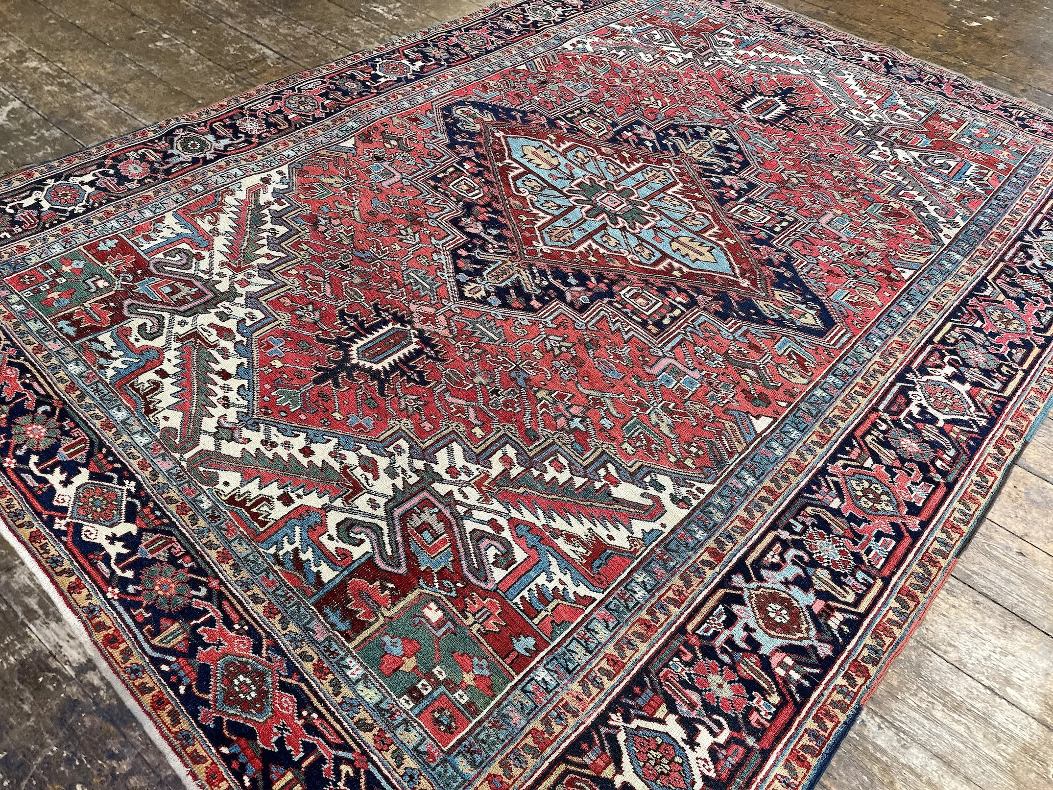 Antique Heriz Carpet