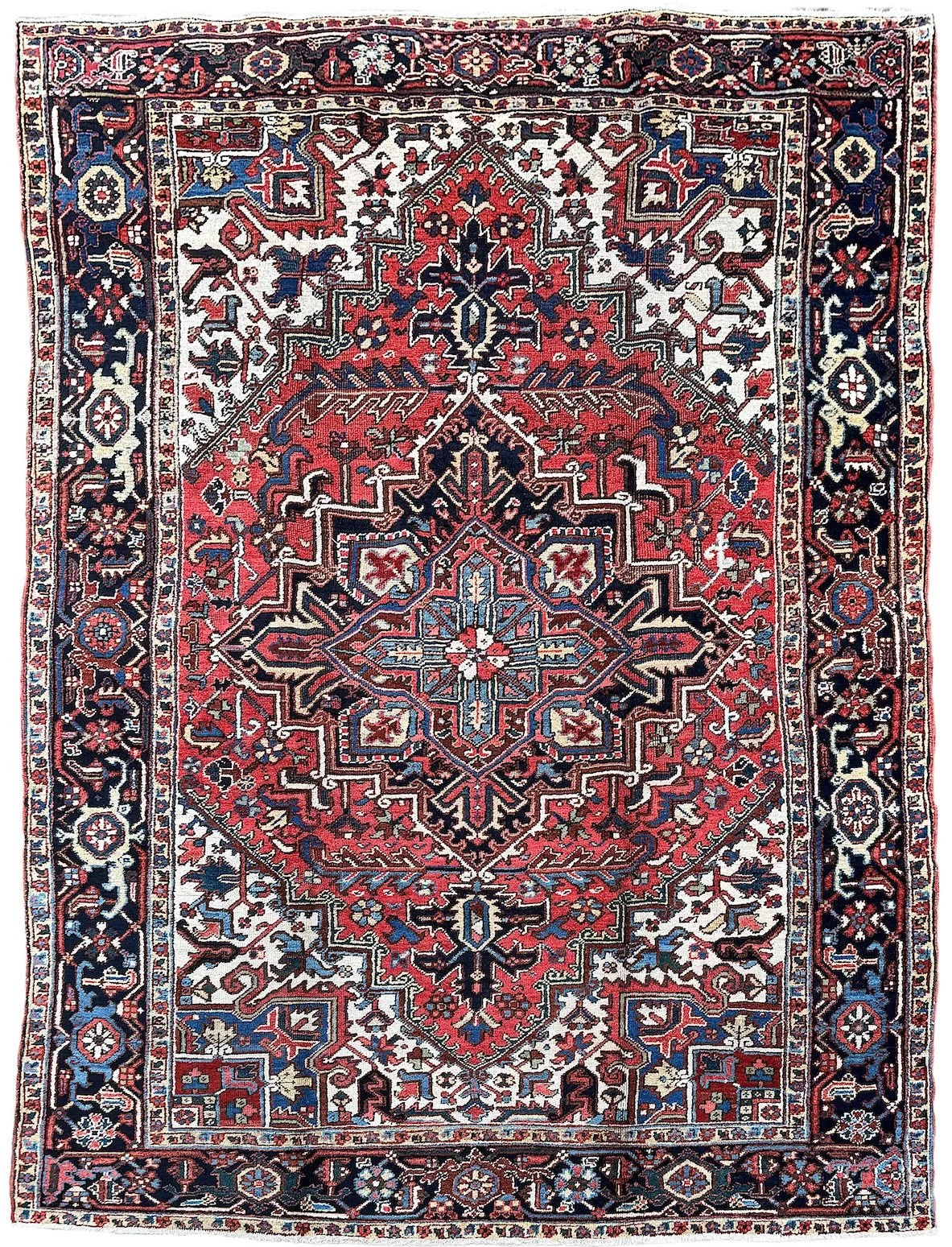 Antique Heriz Carpet 2.88m x 2.10m