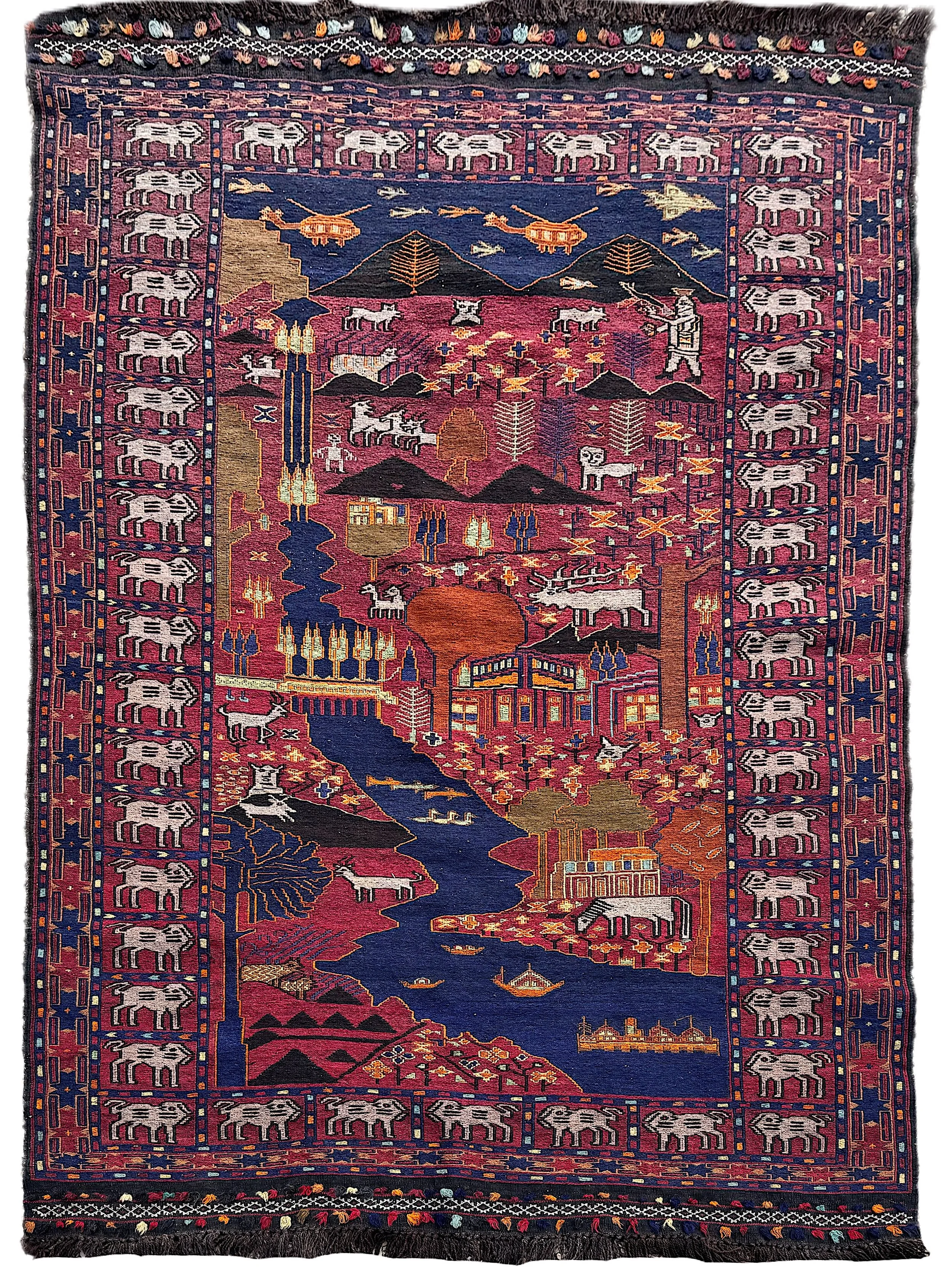 26.14.00001 Vintage Afghan War Rug.jpeg