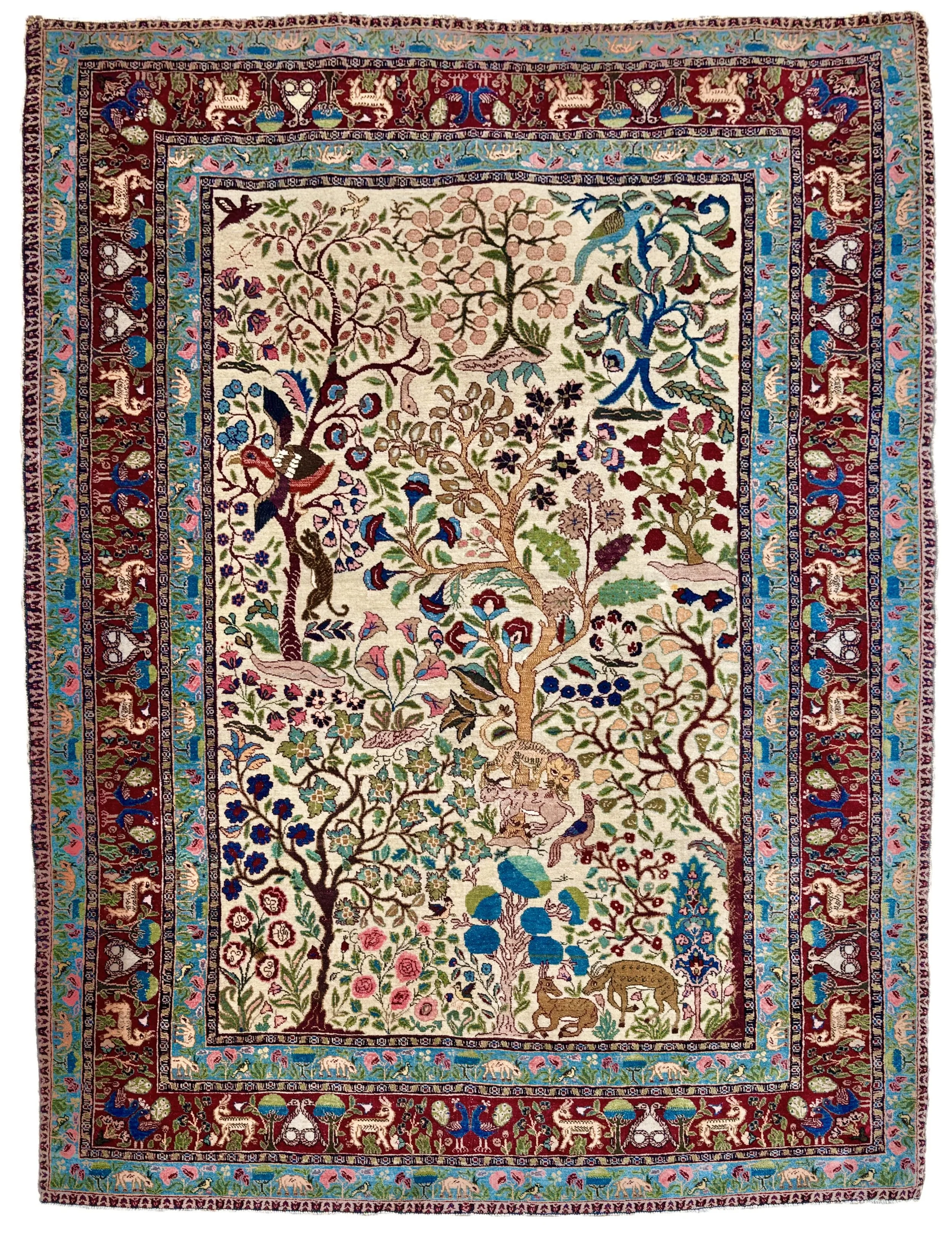 26.10.00002 Antique Persian Tabriz Rug.jpeg