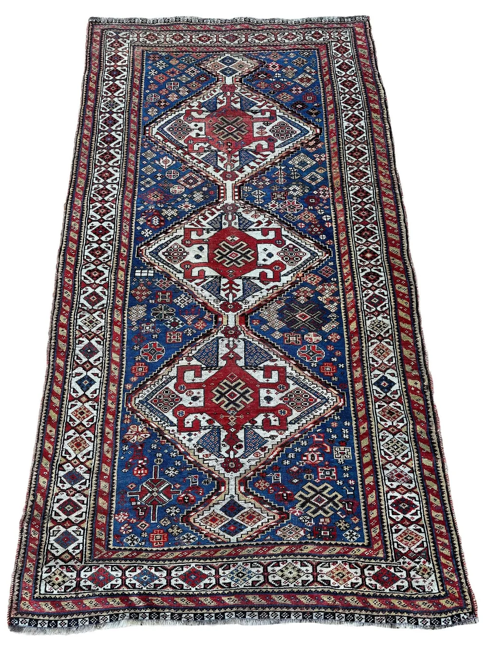 Antique Qashqai Rug 1.86m x 0.97m — Rug Addiction