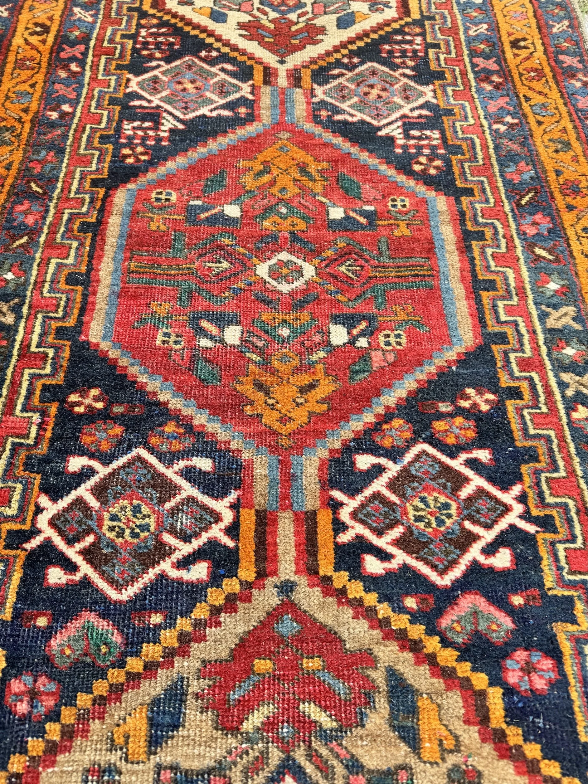 25.14.00002_7 Antique Persian Heriz Runner.jpeg