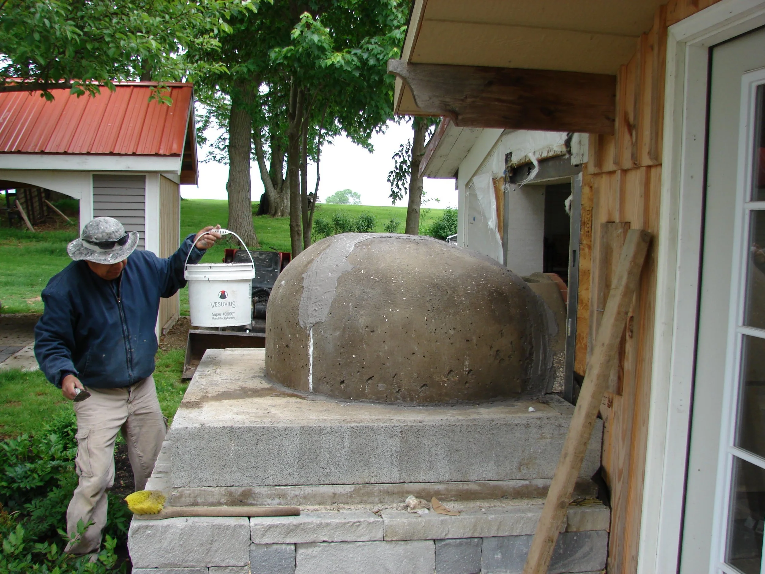 outdoor pizza oven