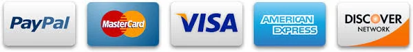  We are happy to accept the above forms of payment for all available Sole Food Merchandise. Thank you!
