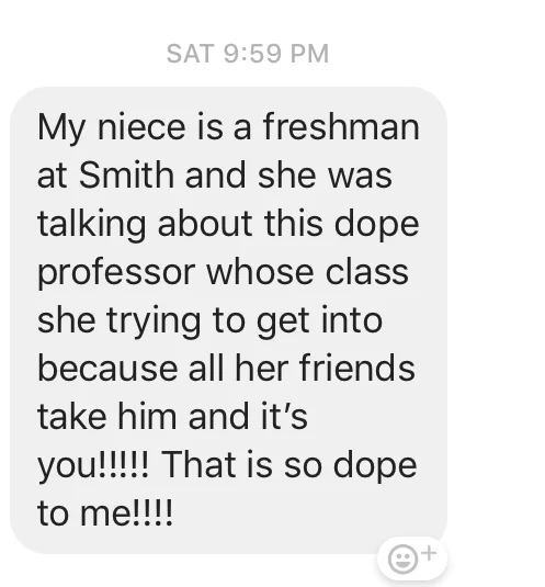 I’ve been in the game long enough now that I’ve taught students and their siblings. 🎵Count your blessings; name them one by one. 🎵 #solefoodlectures #solefoodtaughtme