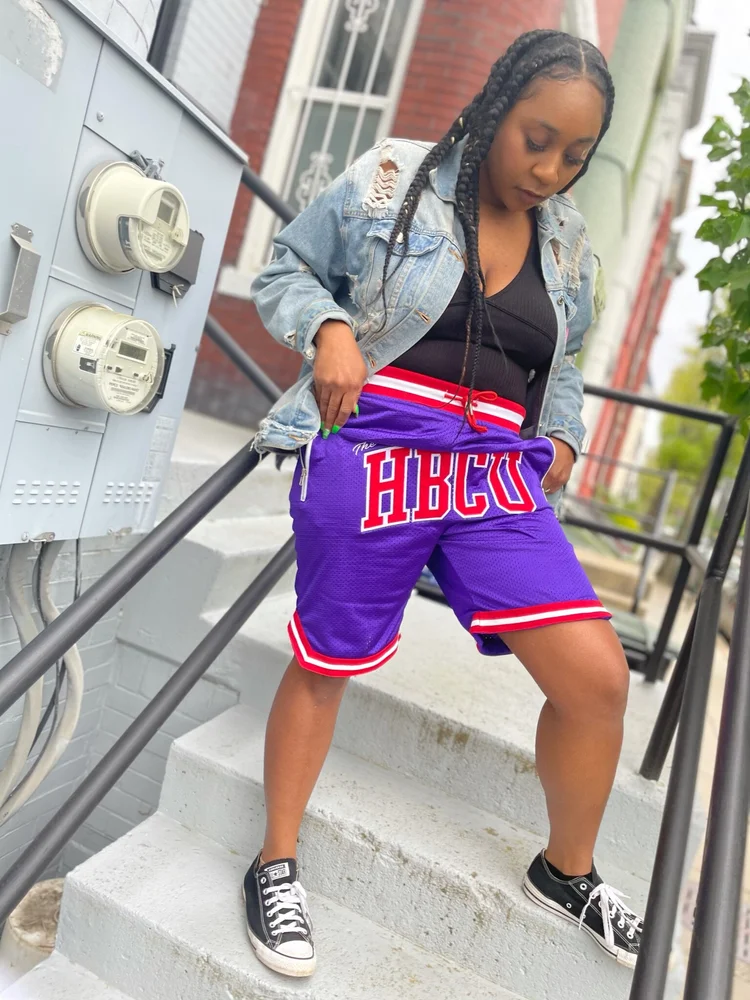 Girls with basketball shorts 2025