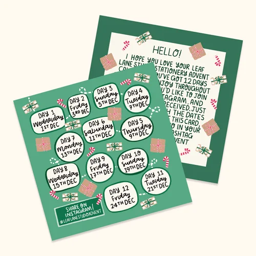 12 DAYS OF STATIONERY | THE ADVENT CALENDAR OF YOUR DREAMS IS HERE ...