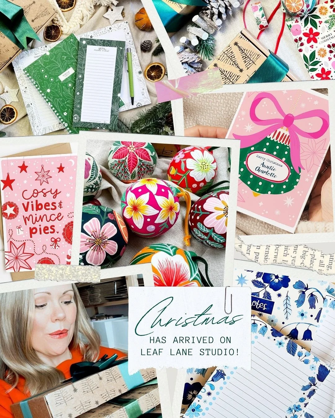 ✨The Leaf Lane Studio Christmas Shop is OPEN✨

If you are looking for thoughtful gifts with a little extra magic you are in the right place!

Whether you&rsquo;re shopping for the stationery obsessed, trying to find a secret Santa present, or looking