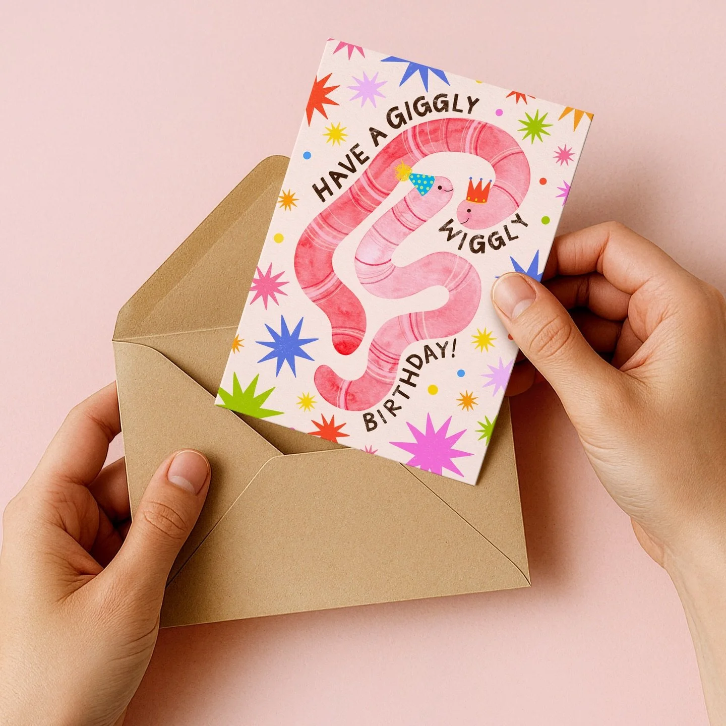 Meet the first members of my NEW &lsquo;Little Pals&rsquo; collection&hellip; 🐛🐞🌸

A cheerful little gang of hand drawn/painted wriggly worms, buzzy bees, smiley suns &amp; happy flowers 🌞🌼✨

Some can be personalised, some are just here for the 